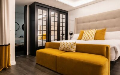 Hotel Regina en Madrid suelo vinílico Roble señorial PERGO® Roble ciudad negro V3131-40091 – Modern Plank Optimum Click